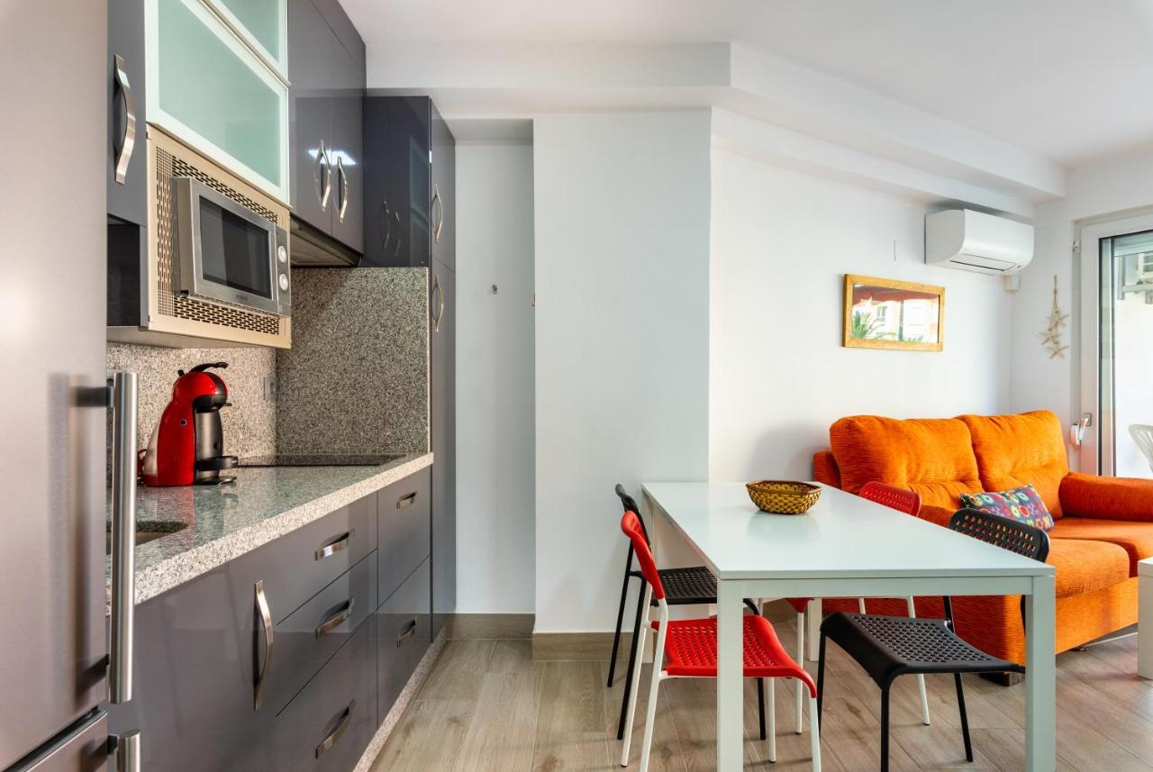 Apartamento Primera Linea Playa Algarrobo Costa Buitenkant foto