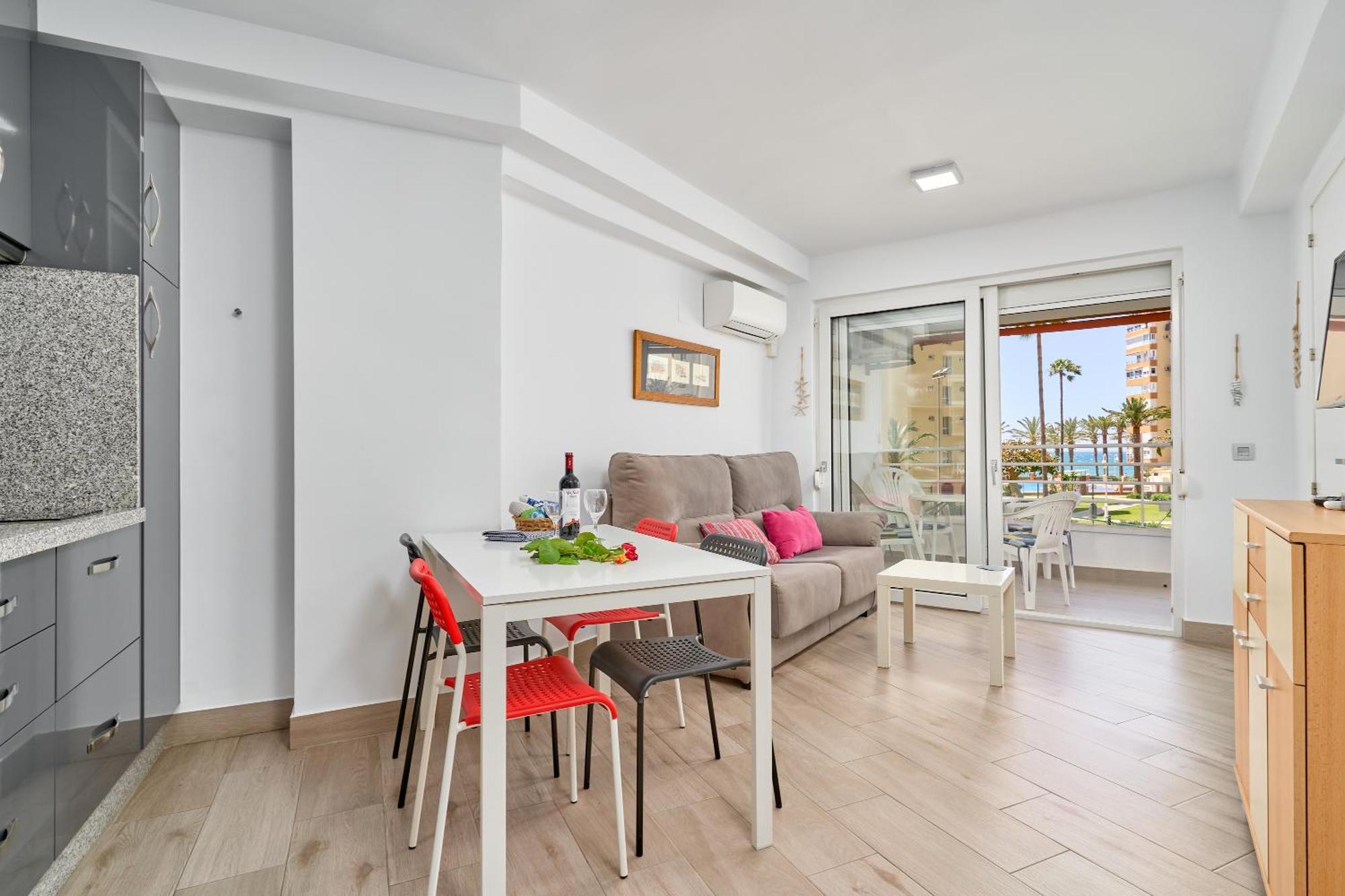 Apartamento Primera Linea Playa Algarrobo Costa Buitenkant foto